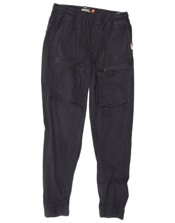Мужские брюки-карго Superdry Joggers W30 L32 Темно-синие, хлопок
