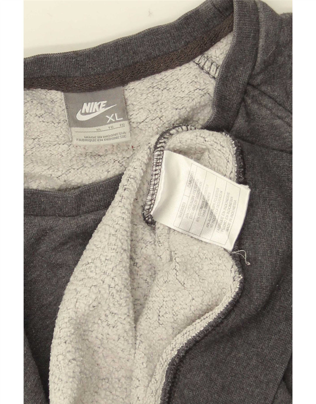 Мужской свитер Nike Jumper XL, серый хлопок