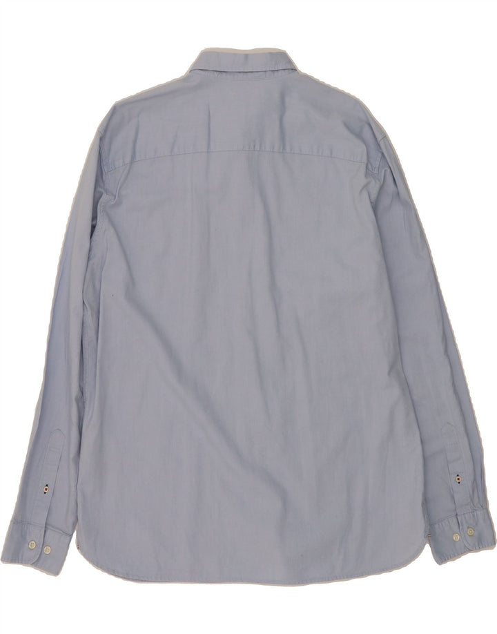 JACK & JONES Mens Shirt 2XL Blue Cotton Vintage Jack & Jones and Second-Hand Jack & Jones from Messina Hembry 