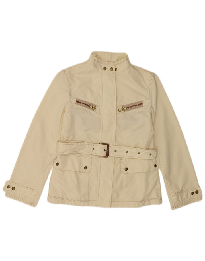 Женская куртка Fay Utility UK 10, маленький белый полиэстер