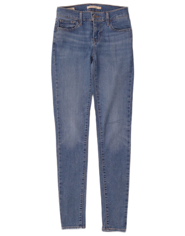 Женские джинсы Levi's 710 Super Skinny W25 L30 синие, хлопок