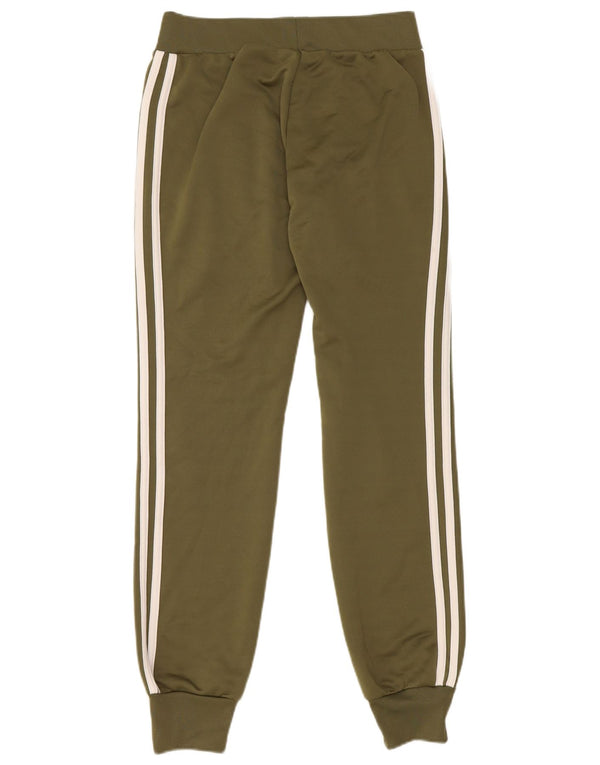 Женские спортивные брюки ADIDAS Joggers UK 10, маленький цвет хаки, полиэстер