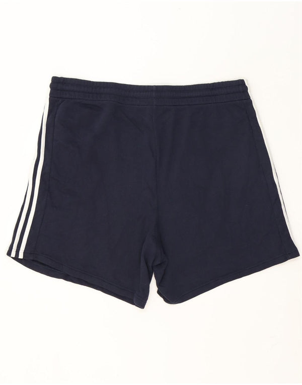 Мужские спортивные шорты Adidas 3XL темно-синие, хлопок