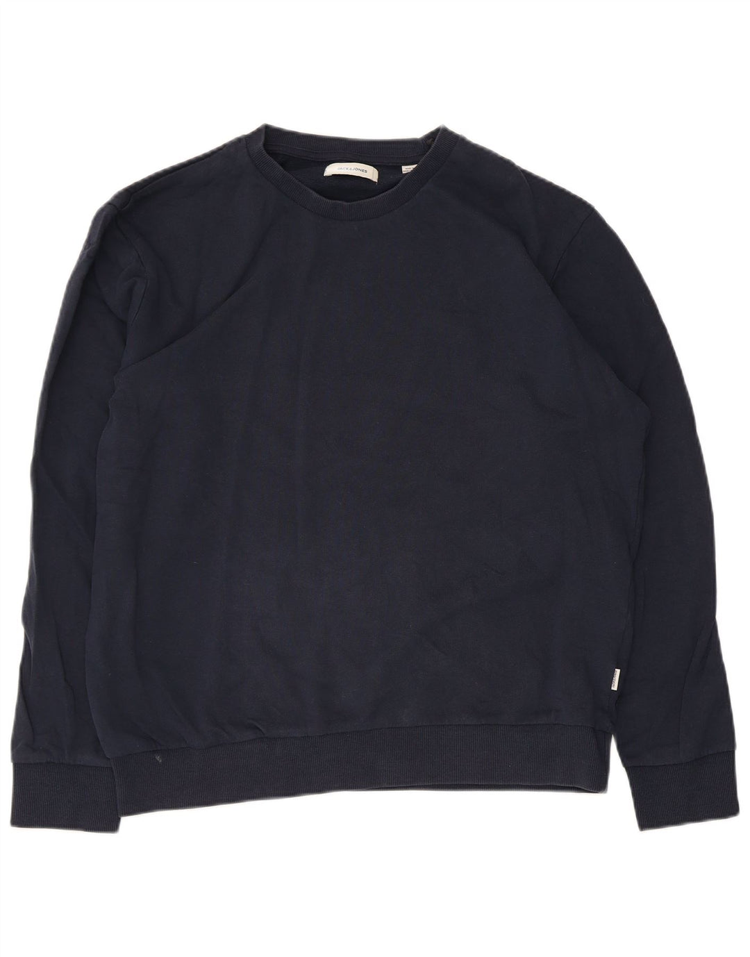 Мужской свитер Jack & Jones, джемпер XL, темно-синий, хлопок