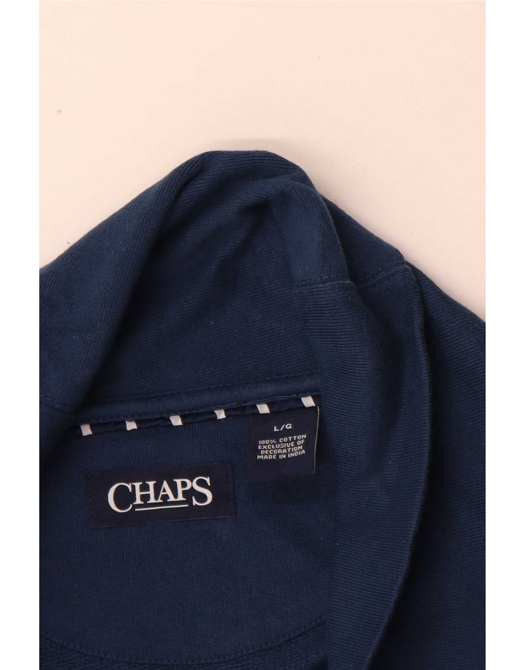 Мужской спортивный костюм Chaps, верхняя куртка, большая темно-синяя хлопковая куртка