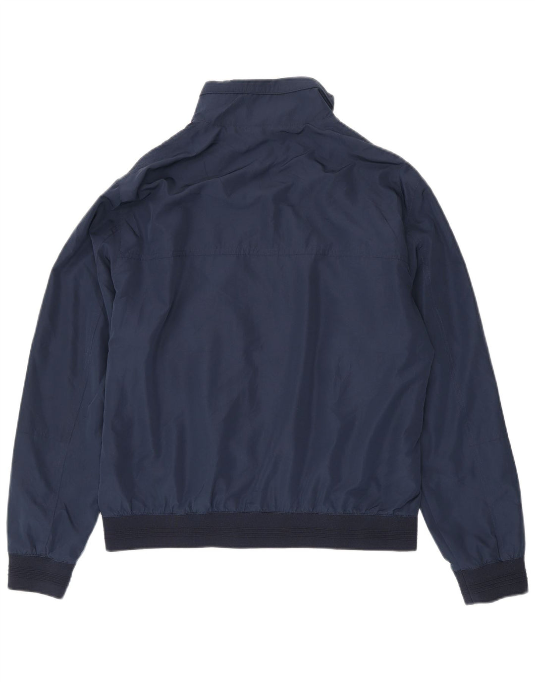 Мужская куртка-бомбер Zara UK 42 XL, темно-синий полиэстер