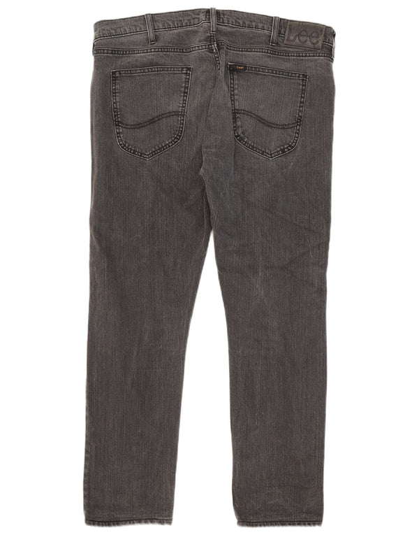 Мужские джинсы Lee Luke Slim W36 L28, серый хлопок