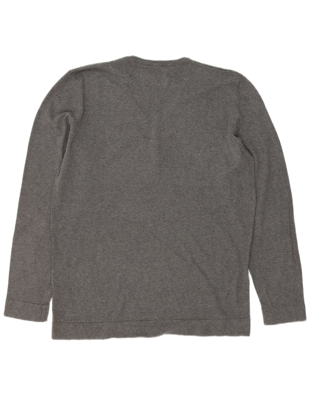 S.OLIVER Mens V-Neck Jumper Sweater XL Grey