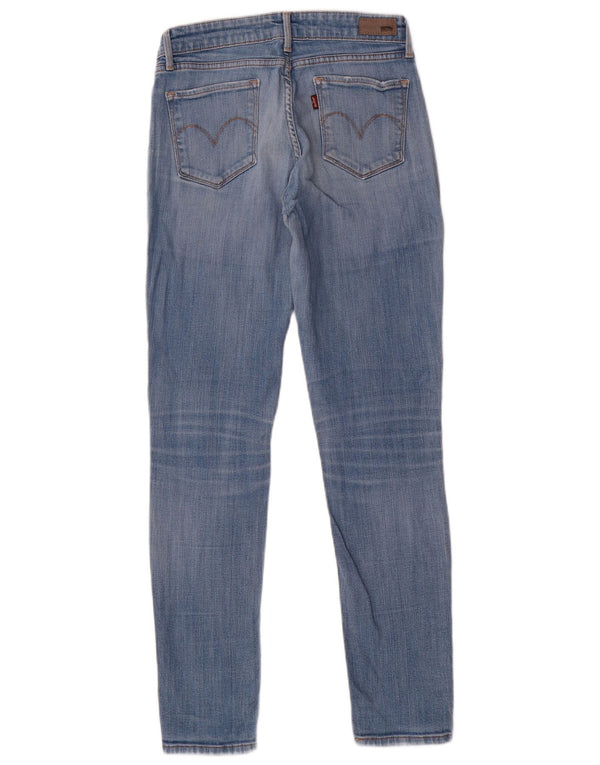 Женские джинсы скинни Levi's Demi Curve с современной посадкой, размер США 4, маленький W27 L30, синие