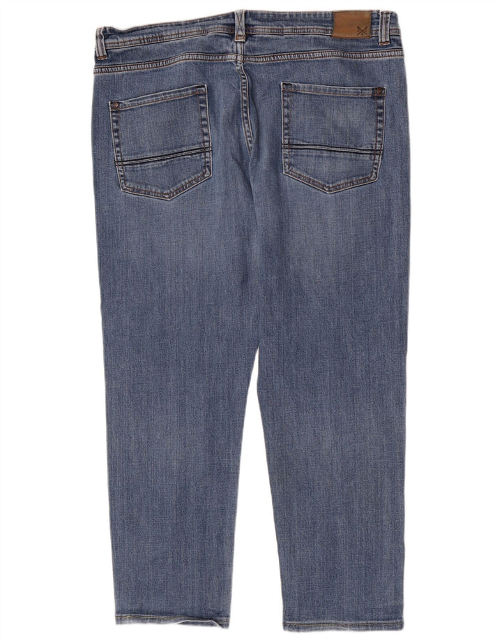 Мужские узкие джинсы Crew Clothing W40 L27, синий хлопок