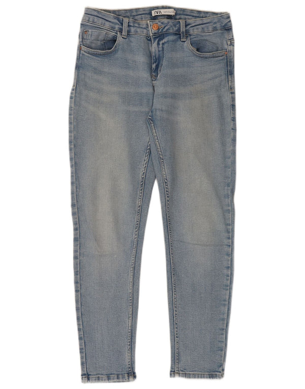 Женские джинсы скинни Zara EU 40 Medium W30 L28 Синие