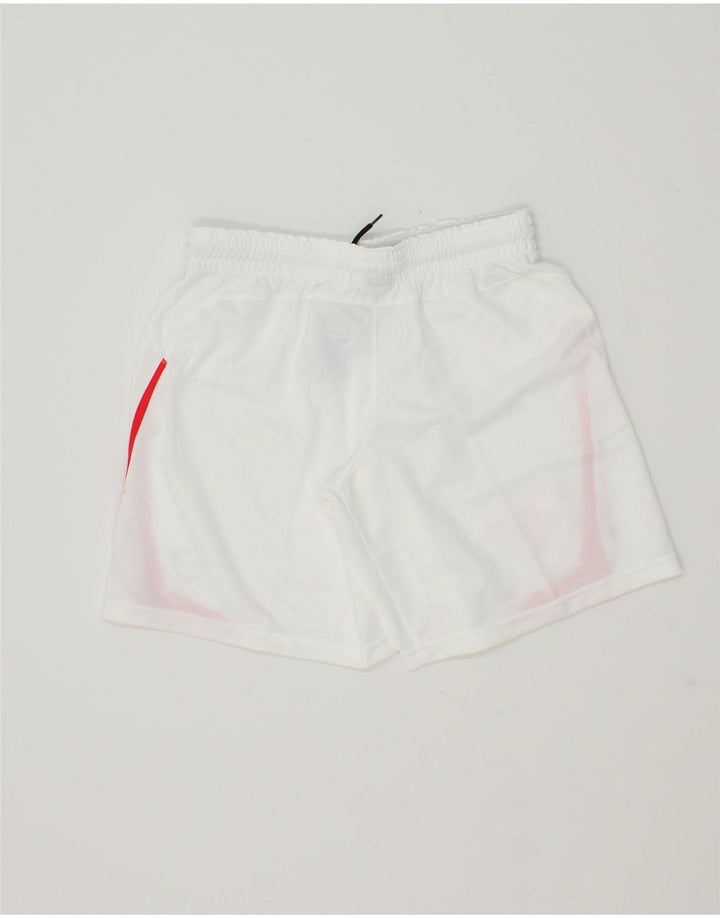 NIKE Boys Graphic Sport Shorts 10-11 Years Medium  White Polyester Vintage Nike and Second-Hand Nike from Messina Hembry 