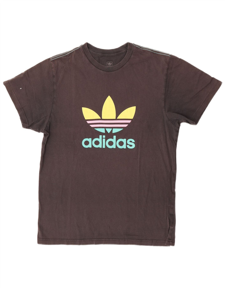 Мужская футболка с рисунком Adidas Top Medium Black