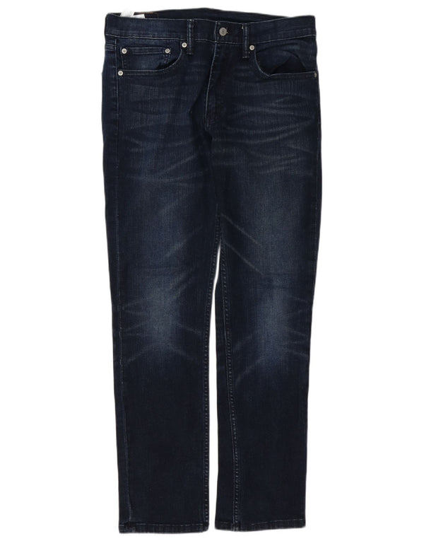 Мужские зауженные джинсы Levi's 511 W34 L32 Темно-синие, хлопок