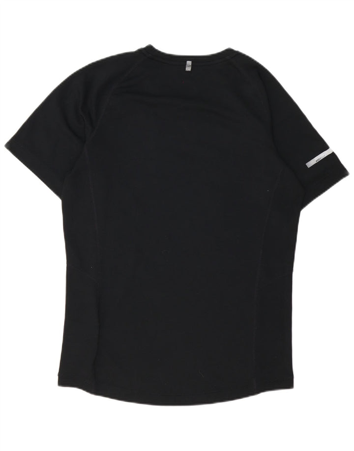 Мужская футболка NIKE Dri Fit, маленький черный полиэстер