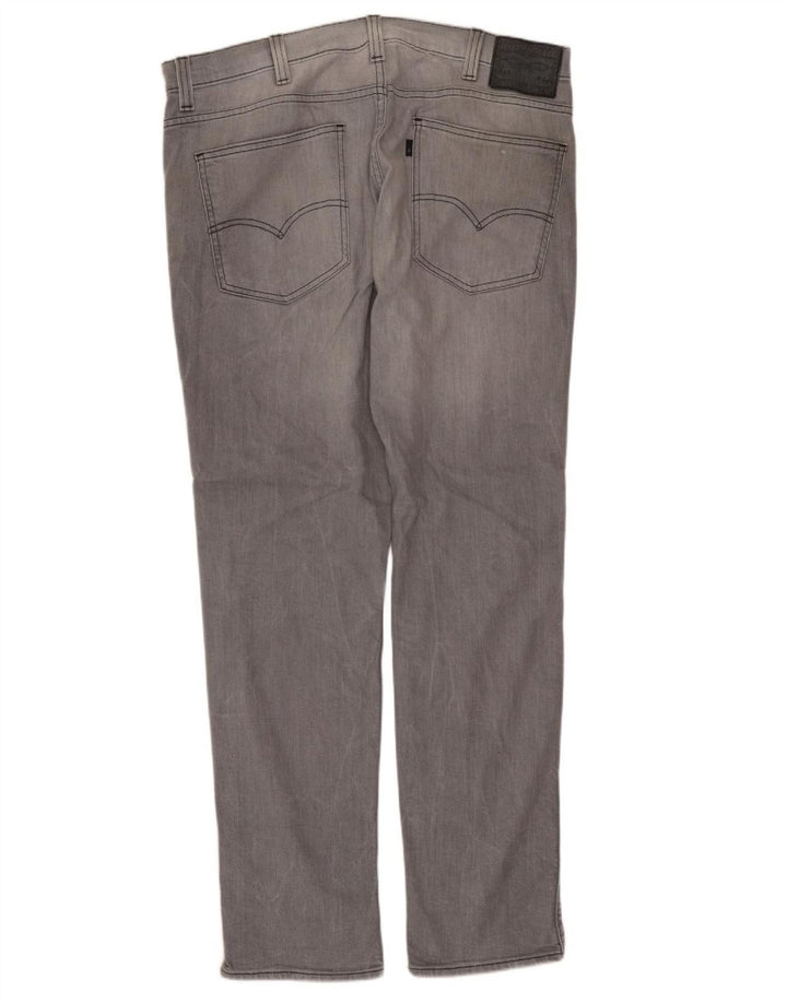 Мужские джинсы Levi's 511 Slim W38 L32 Серые хлопковые