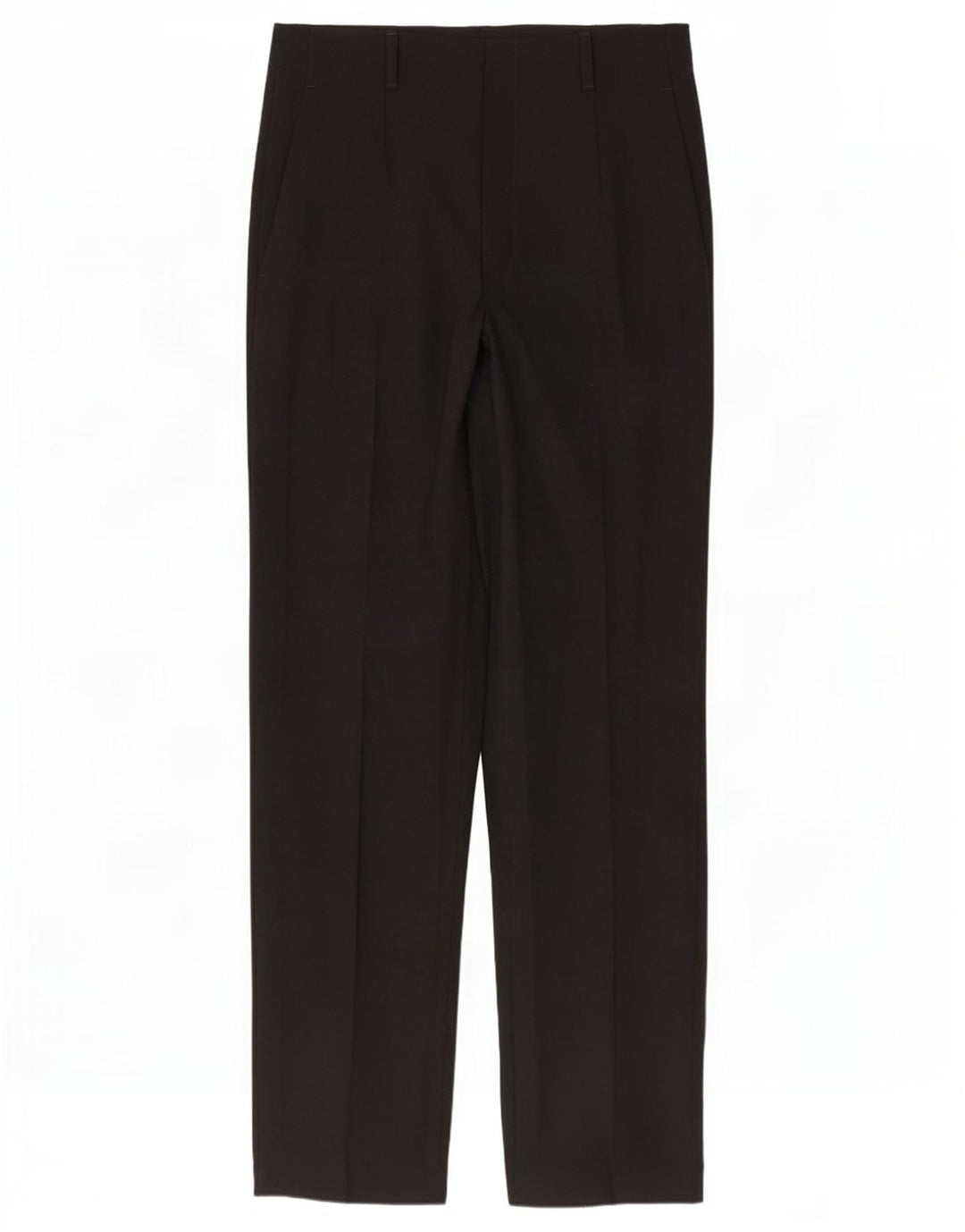 Женские прямые костюмные брюки Zara EU 42, большие W32 L34, черный полиэстер