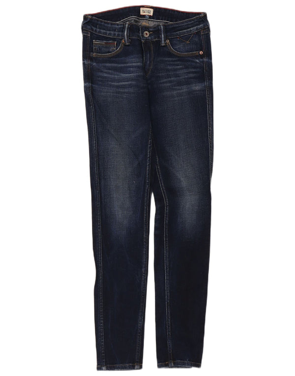 Женские джинсы скинни Tommy Hilfiger W28 L32 Темно-синие, хлопок
