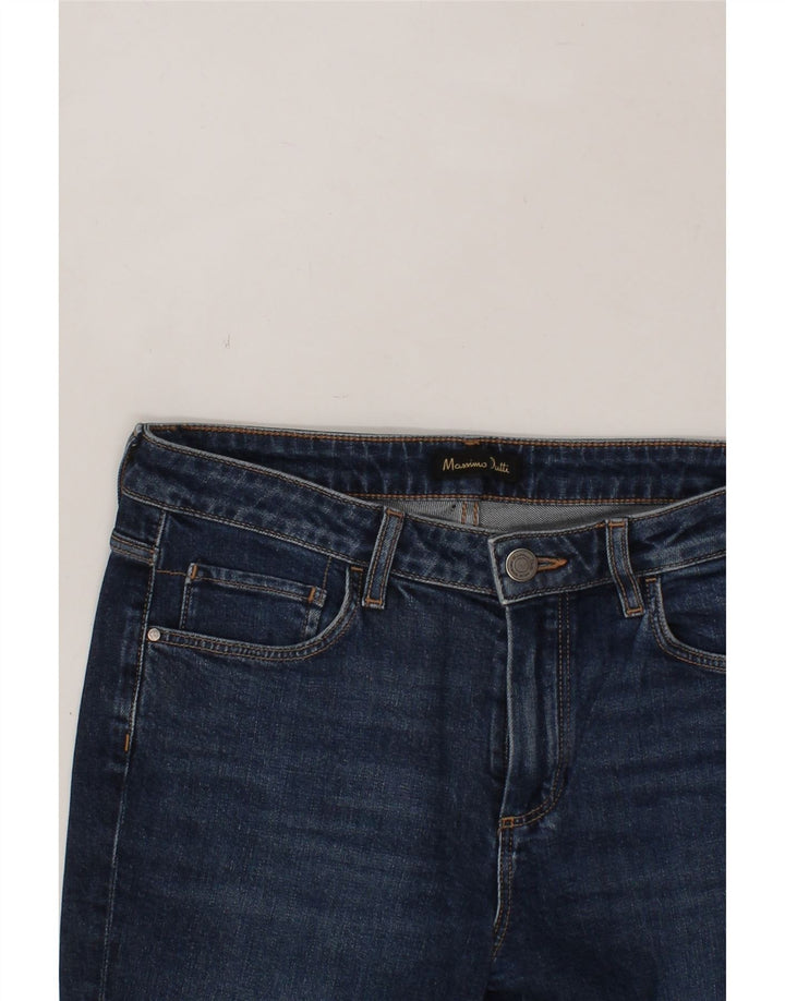 MASSIMO DUTTI Womens Slim Jeans W32 L30 Blue Vintage Massimo Dutti and Second-Hand Massimo Dutti from Messina Hembry 