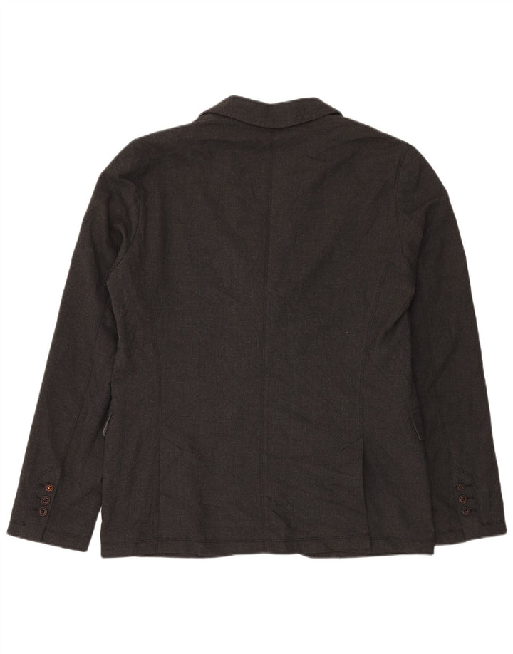 Мужской пиджак с 2 пуговицами Hugo Boss EU 54 2XL, серый полиэстер