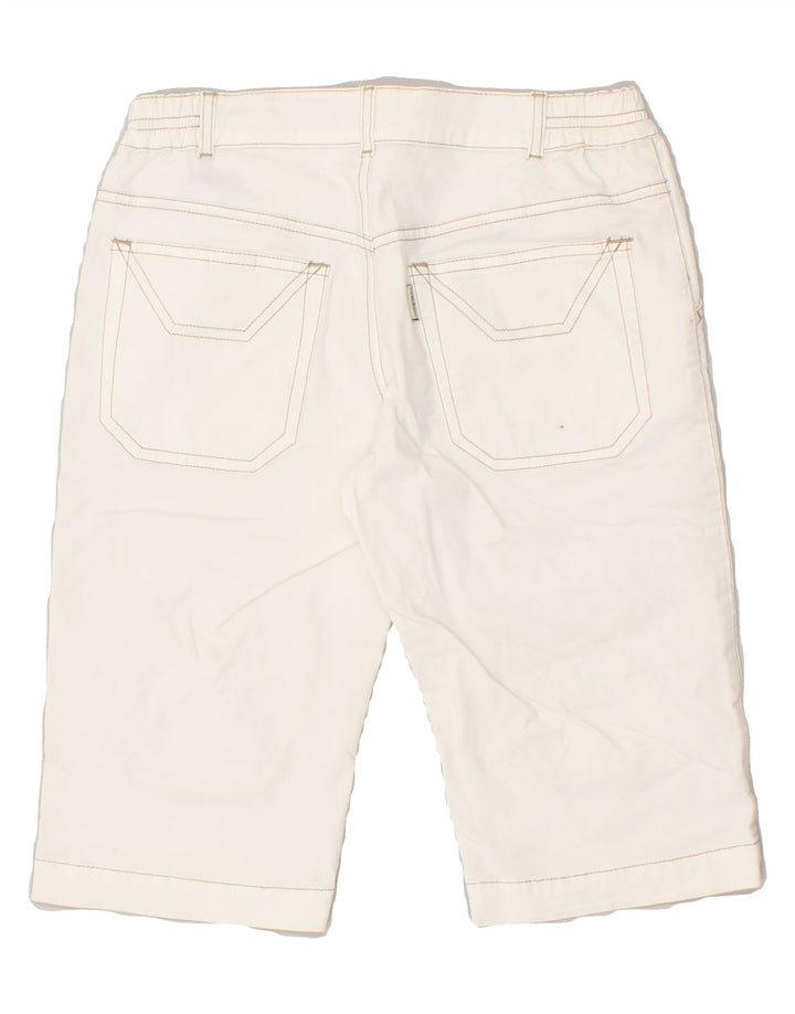JECKERSON Boys Bermuda Shorts 7-8 Years W24 Off White Cotton | Vintage Jeckerson | Thrift | Second-Hand Jeckerson | Used Clothing | Messina Hembry 