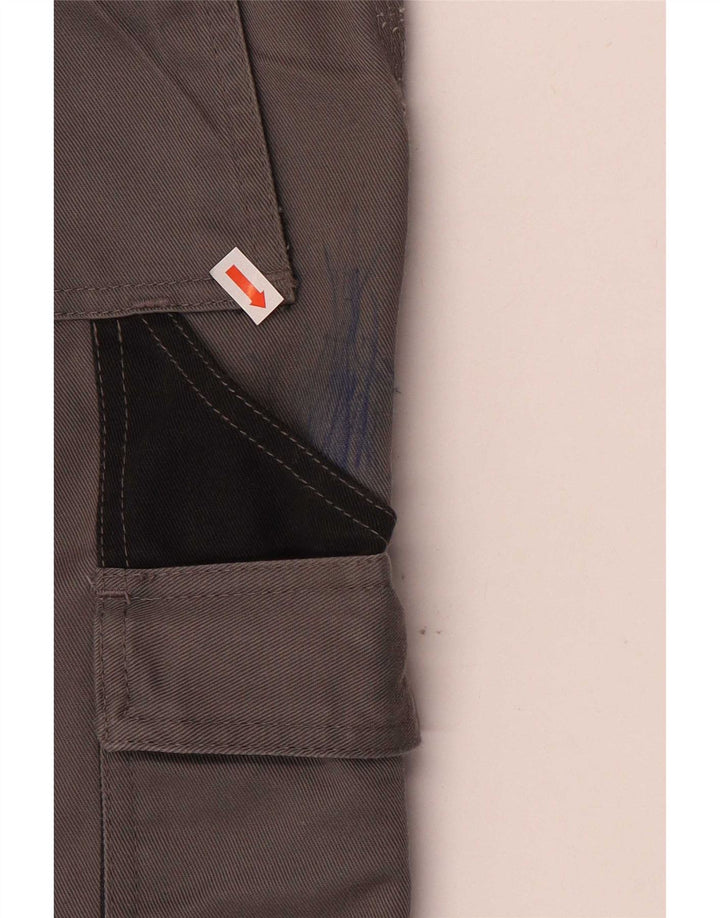 Мужские прямые брюки-карго Dickies W34 L31, серый полиэстер