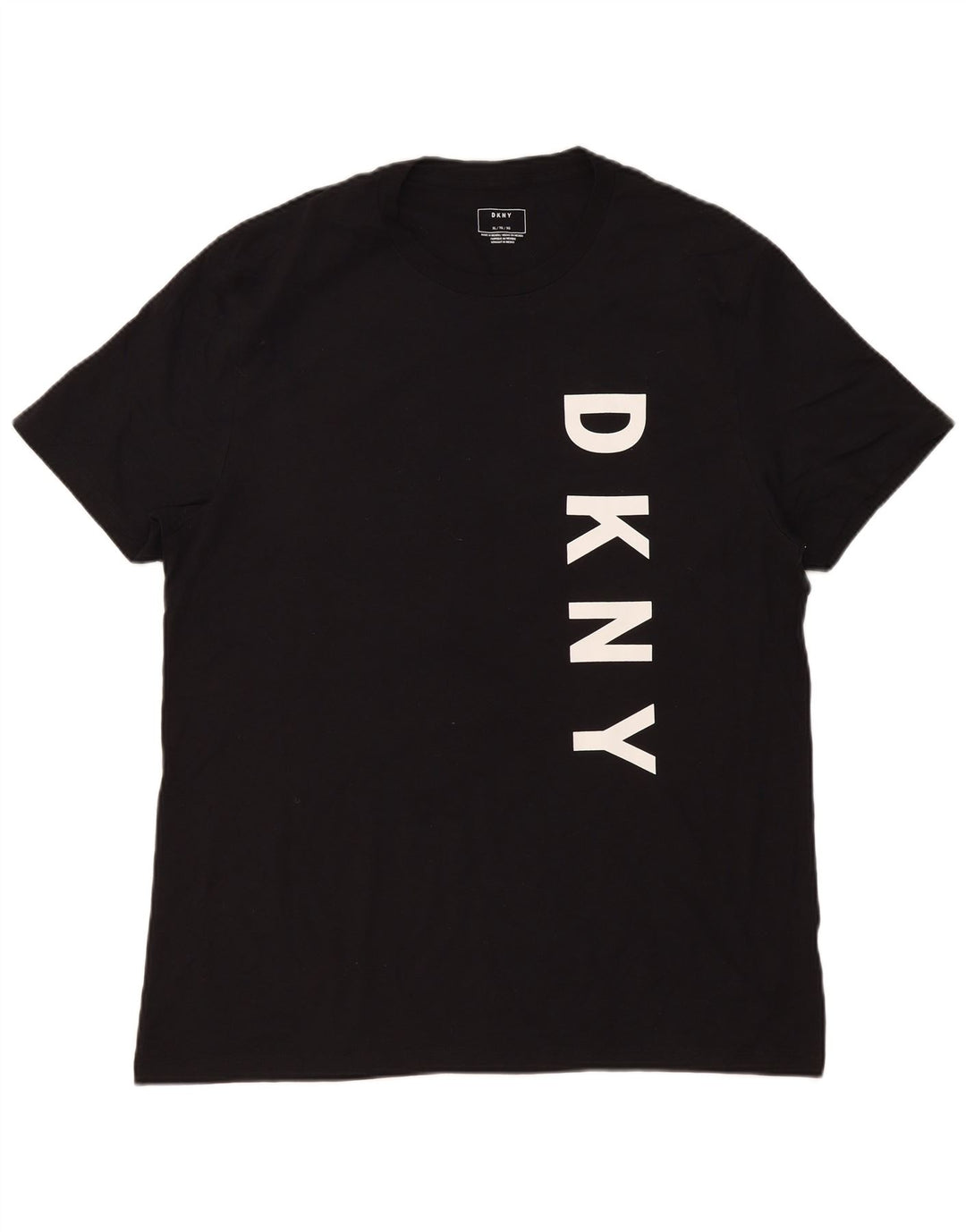 Мужская футболка с рисунком Dkny Top XL, черный хлопок