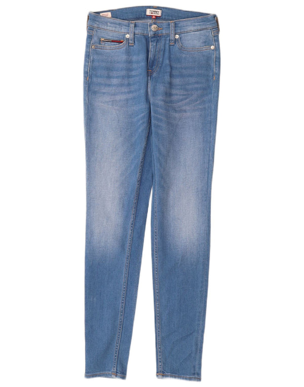 Женские джинсы скинни со средней посадкой Tommy Hilfiger W26 L30, синий хлопок