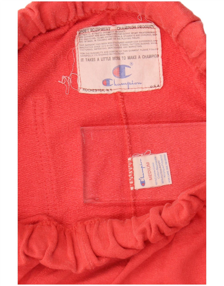 Женский спортивный костюм CHAMPION Брюки-джоггеры UK 14 Средний красный хлопок