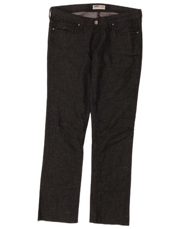 Женские коралловые джинсы Lee с клапанами Bootcut W30 L30, серые, хлопковые