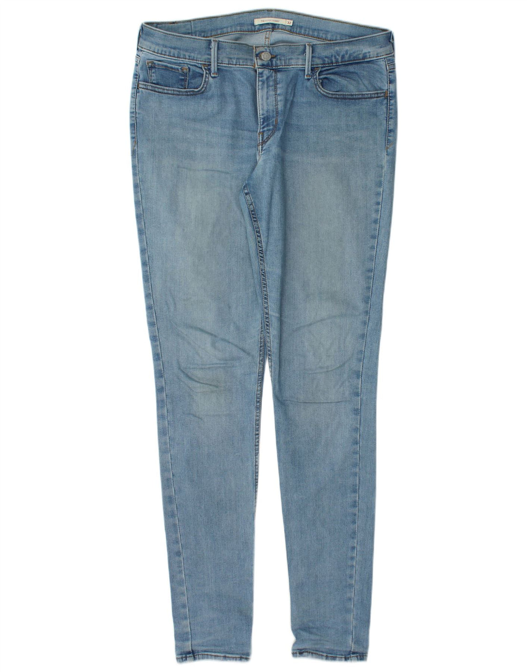 Женские джинсы LEVI'S 710 Super Skinny W32 L34 Синие, хлопок