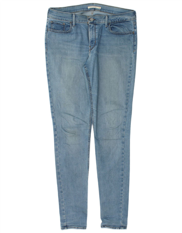 Женские джинсы LEVI'S 710 Super Skinny W32 L34 Синие, хлопок