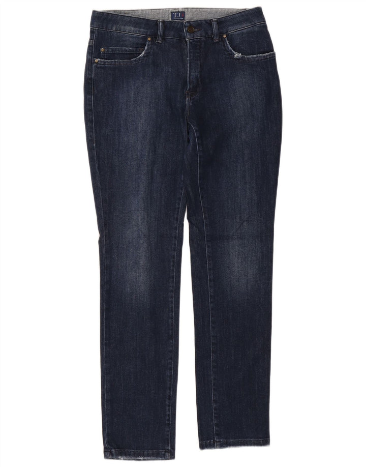 TRUSSARDI Женские узкие джинсы W29 L30 Темно-синие, хлопок