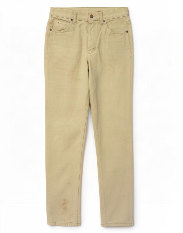 Женские узкие джинсы Calvin Klein US 6, средние W28 L31, желтый хлопок