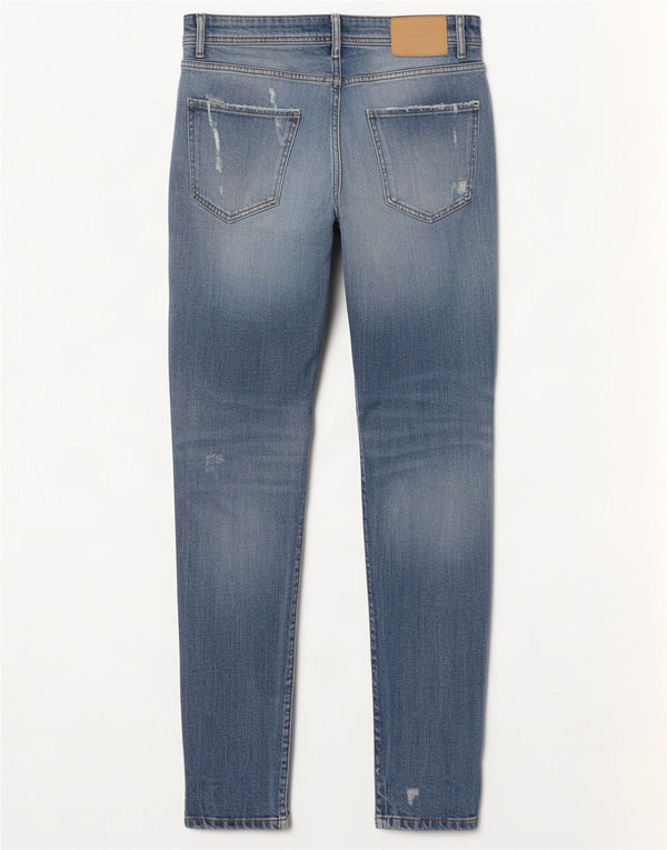 Мужские джинсы скинни Zara EU 40 Medium W31 L30 Синие, хлопок