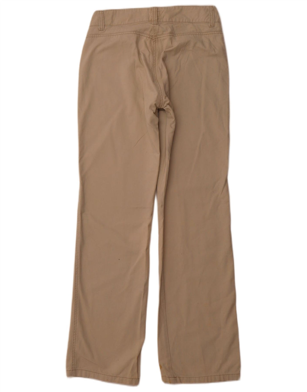 CALVIN KLEIN Женские прямые повседневные брюки W28 L32 Бежевые хлопковые