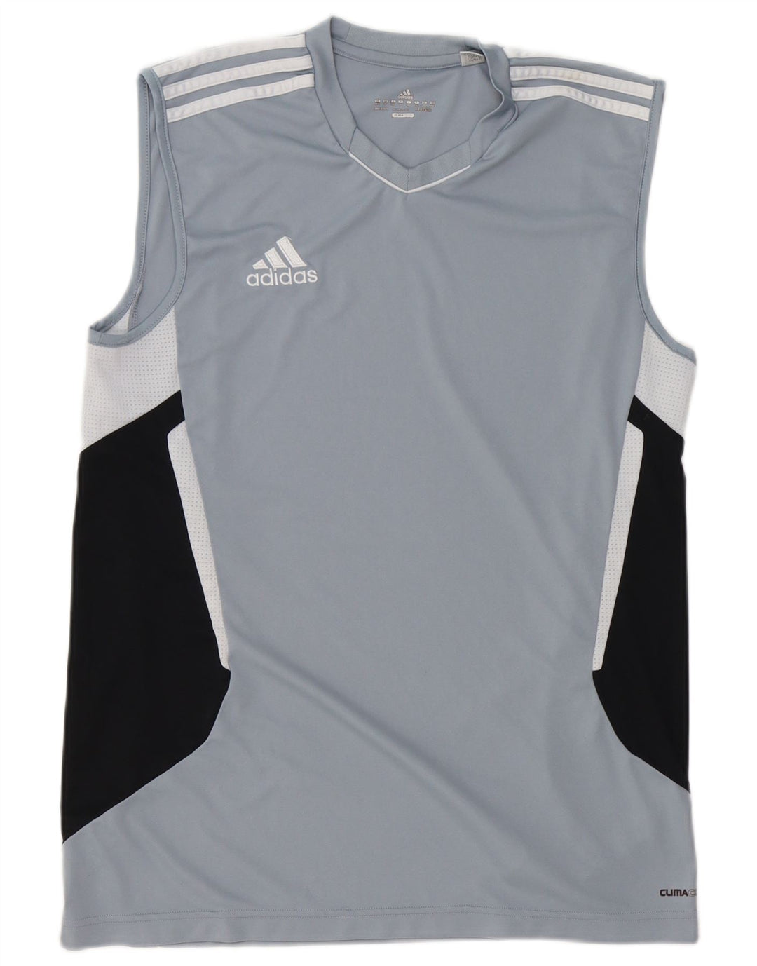 Мужской жилет ADIDAS Climacool Vest UK 40/42, средний синий, полиэстер с цветными блоками
