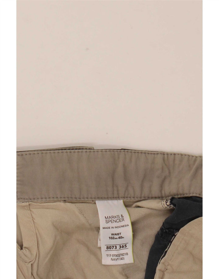 Мужские шорты-карго Marks & Spencer W40 XL темно-синие