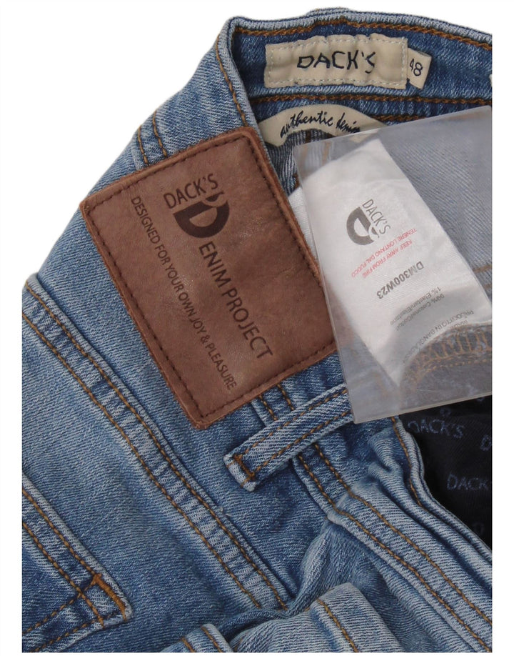 Мужские джинсы DACK'S Slim IT 48 Medium W32 L31 Синий хлопок