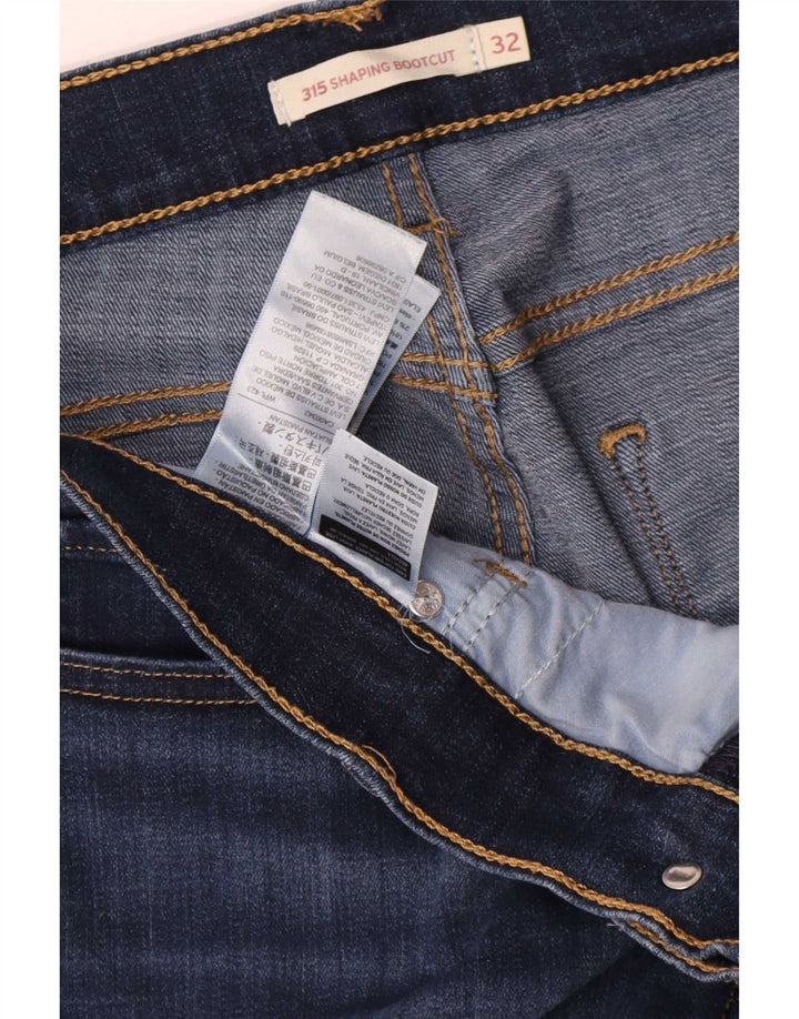 Женские джинсы Levi's 315 Shaping Bootcut W32 L32 Темно-синие, хлопок