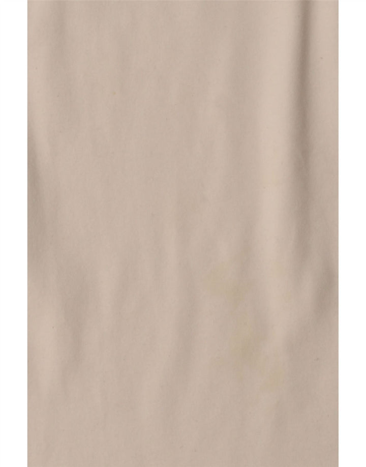 LEE Womens Top Long Sleeve UK 12 Medium White Cotton