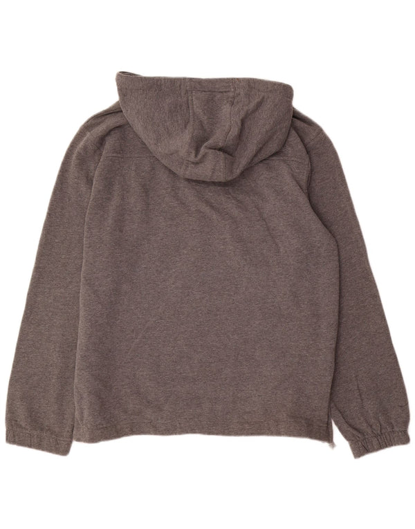 Женский джемпер с капюшоном Ellesse Oversized с рисунком UK 12, средний серый в крапинку