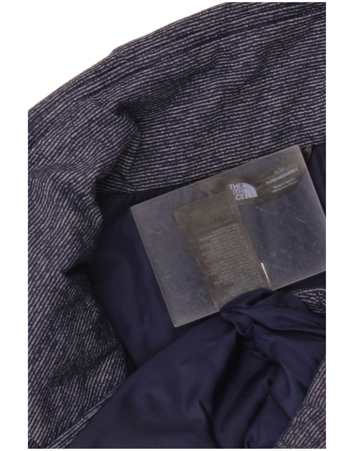 Женский утепленный жилет THE NORTH FACE UK 14, средний темно-синий в тонкую полоску