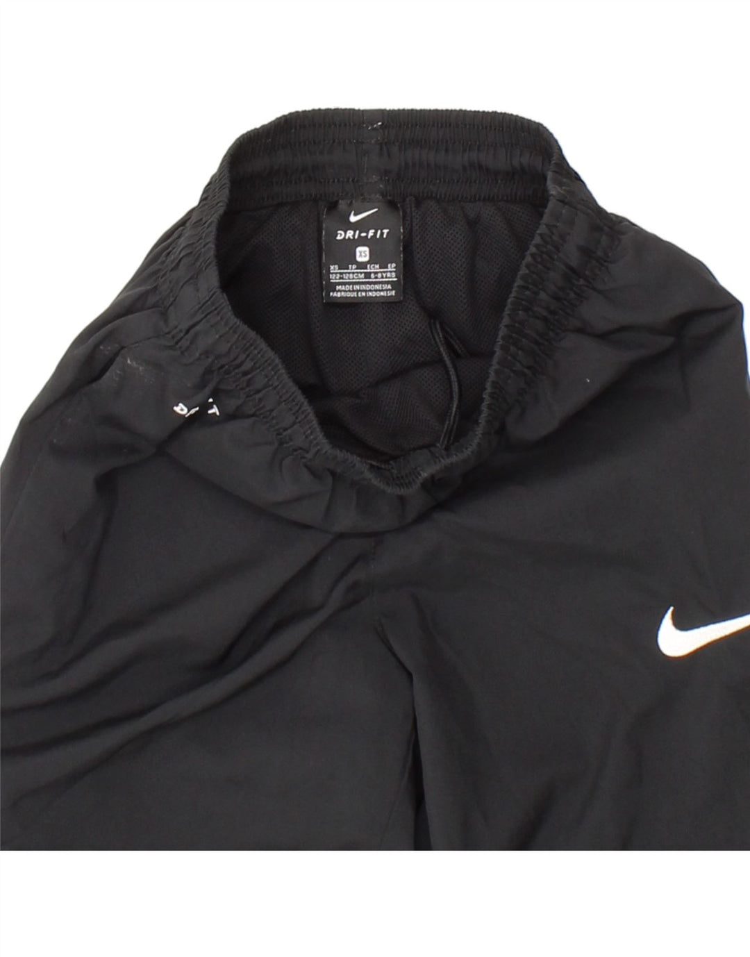 NIKE Boys Dri Fit Tracksuit Trousers 6-7 Years XS  Black Polyester Vintage Nike and Second-Hand Nike from Messina Hembry 