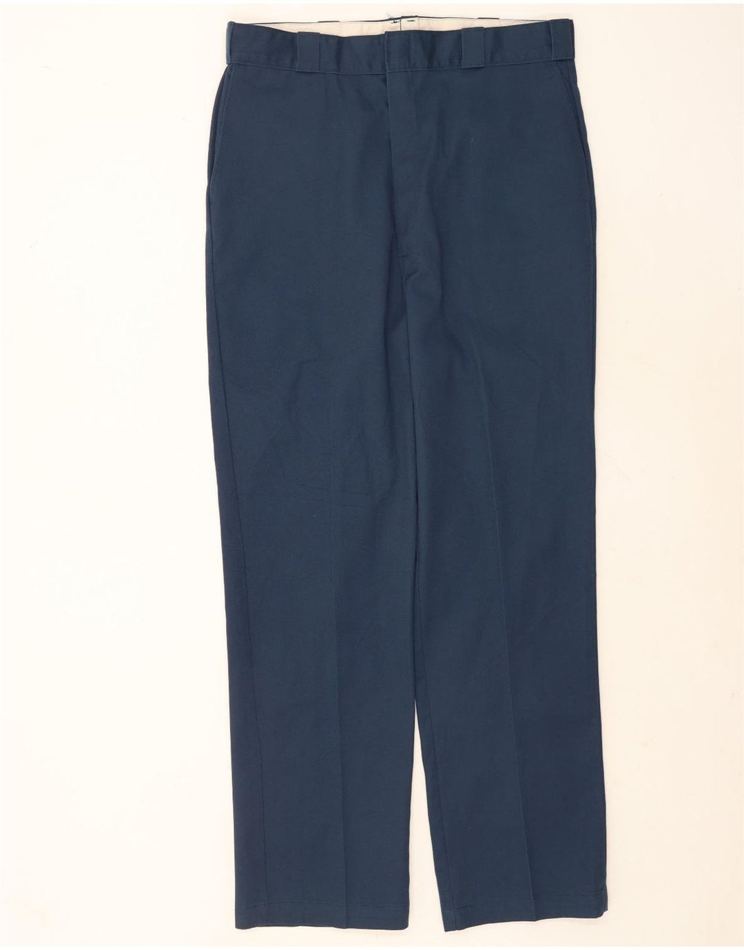 Мужские прямые брюки-чиносы Dickies W38 L34 темно-синие из полиэстера