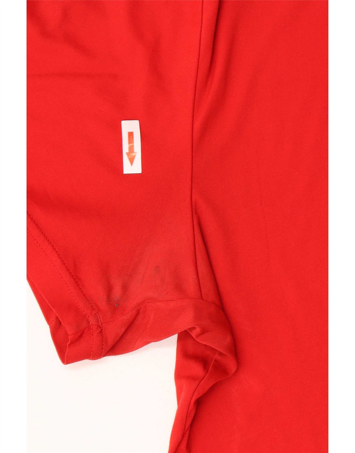 Мужская футболка Nike Top XL, красный полиэстер с цветными блоками