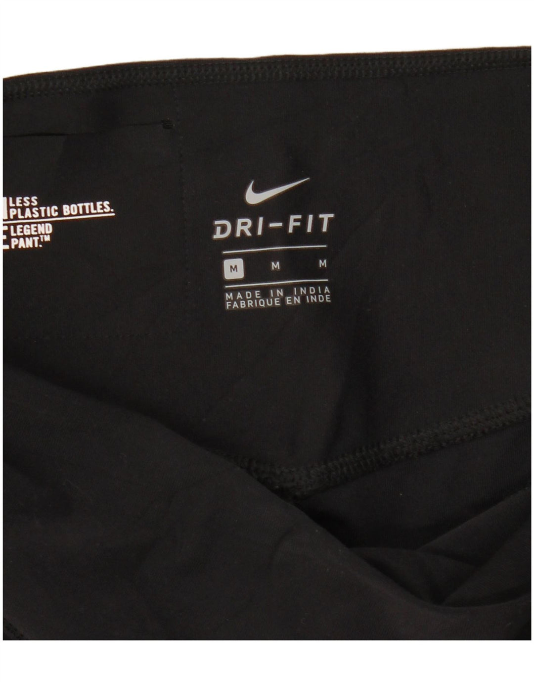 Женские леггинсы с рисунком Nike Dri Fit UK 12, средние, черные