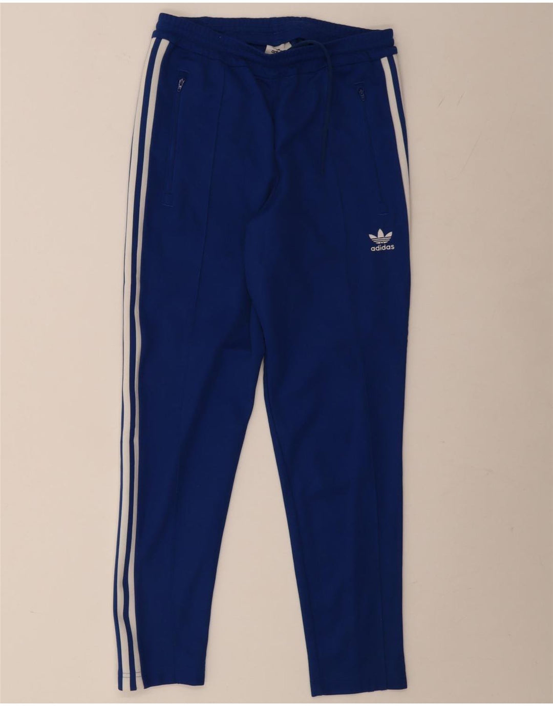 Мужские спортивные брюки Adidas из хлопка среднего синего цвета
