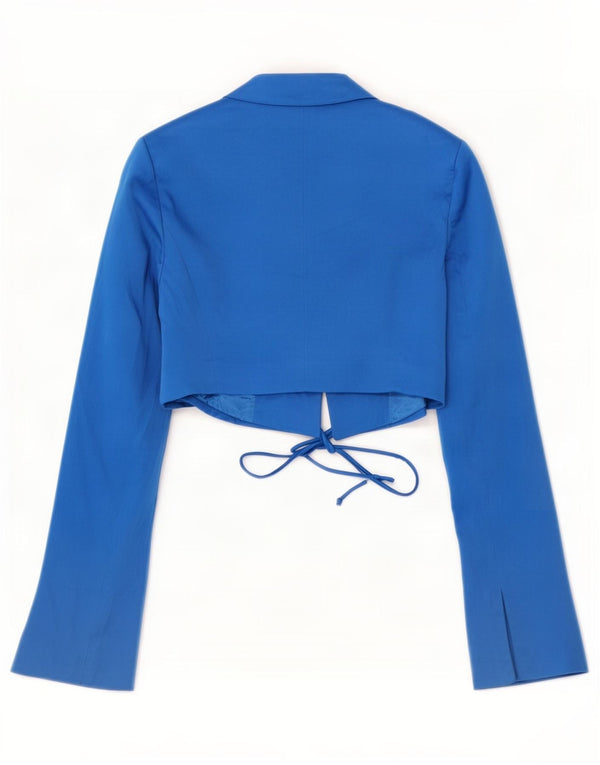 Женское болеро Zara UK 6 XS, синяя вискоза