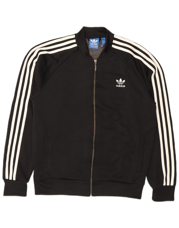 Мужская спортивная куртка Adidas, большая черная полиэстер